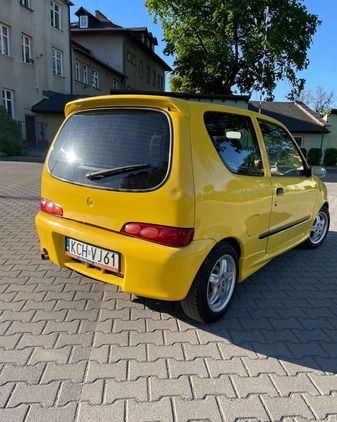 Fiat Seicento cena 6500 przebieg: 149500, rok produkcji 2000 z Biała Podlaska małe 154